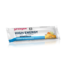 Lade das Bild in den Galerie-Viewer, SPONSER HIGH ENERGY BAR RIEGEL 5 x 45g (4 Varianten)