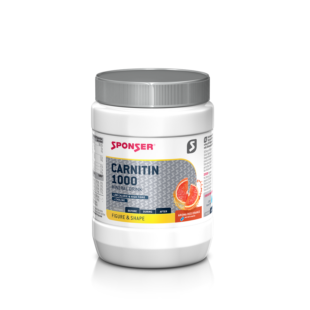 SPONSER CARNETIN 1000 MINERALS DRINK RED ORANGE 400g Dose