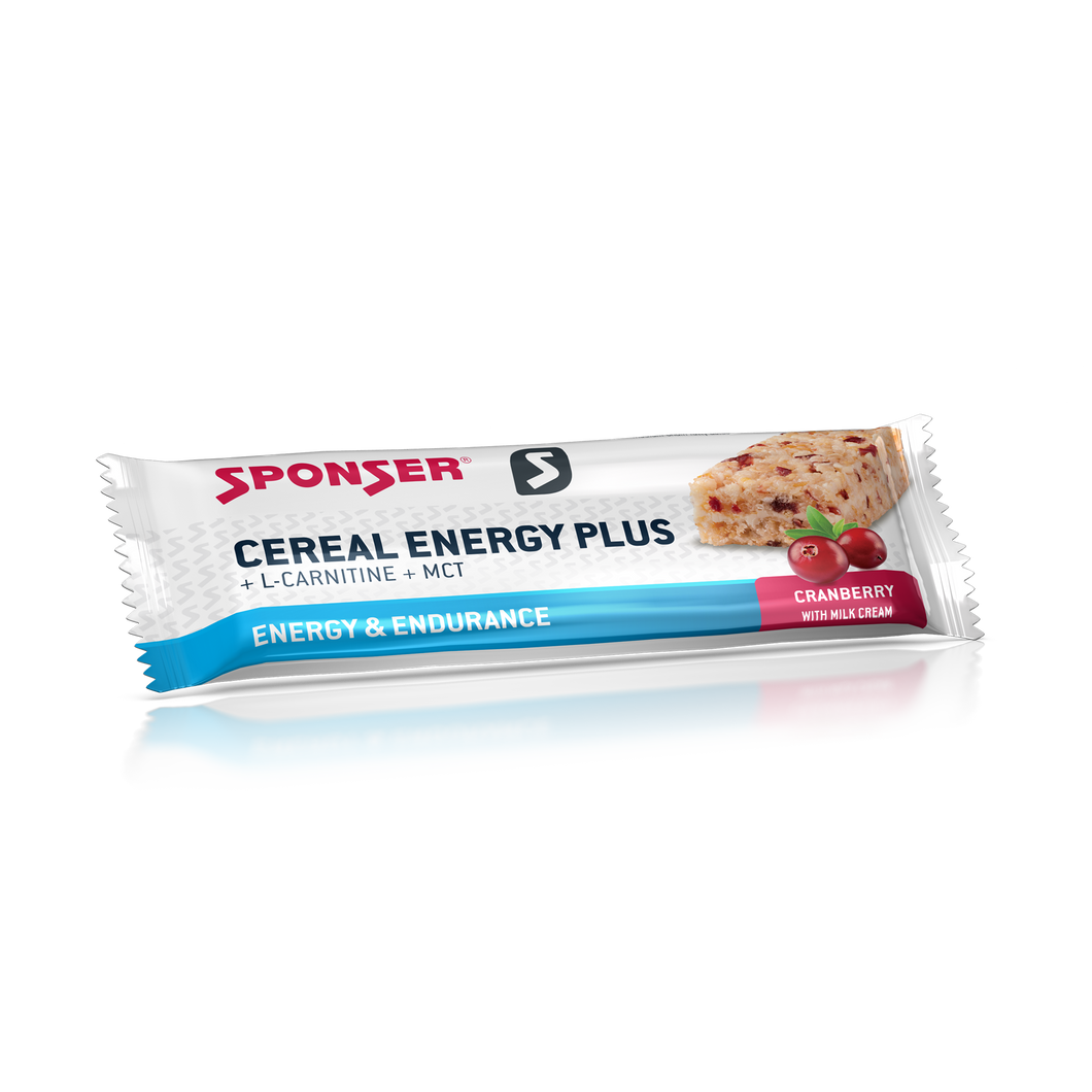 SPONSER CEREAL ENERGY PLUS RIEGEL CRANBERRY  5 x 40g