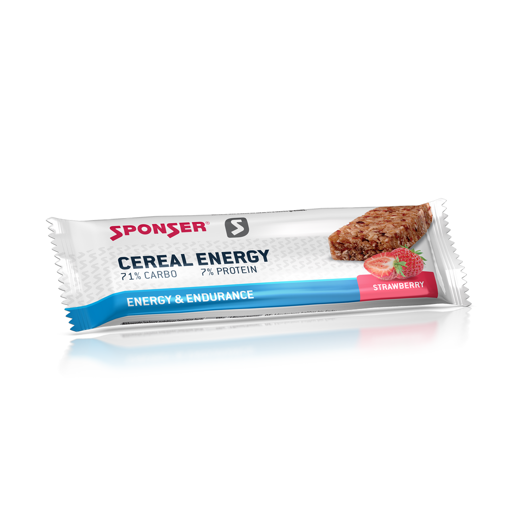 SPONSER CEREAL ENERGY RIEGEL STRAWBERRY 5 x 40g