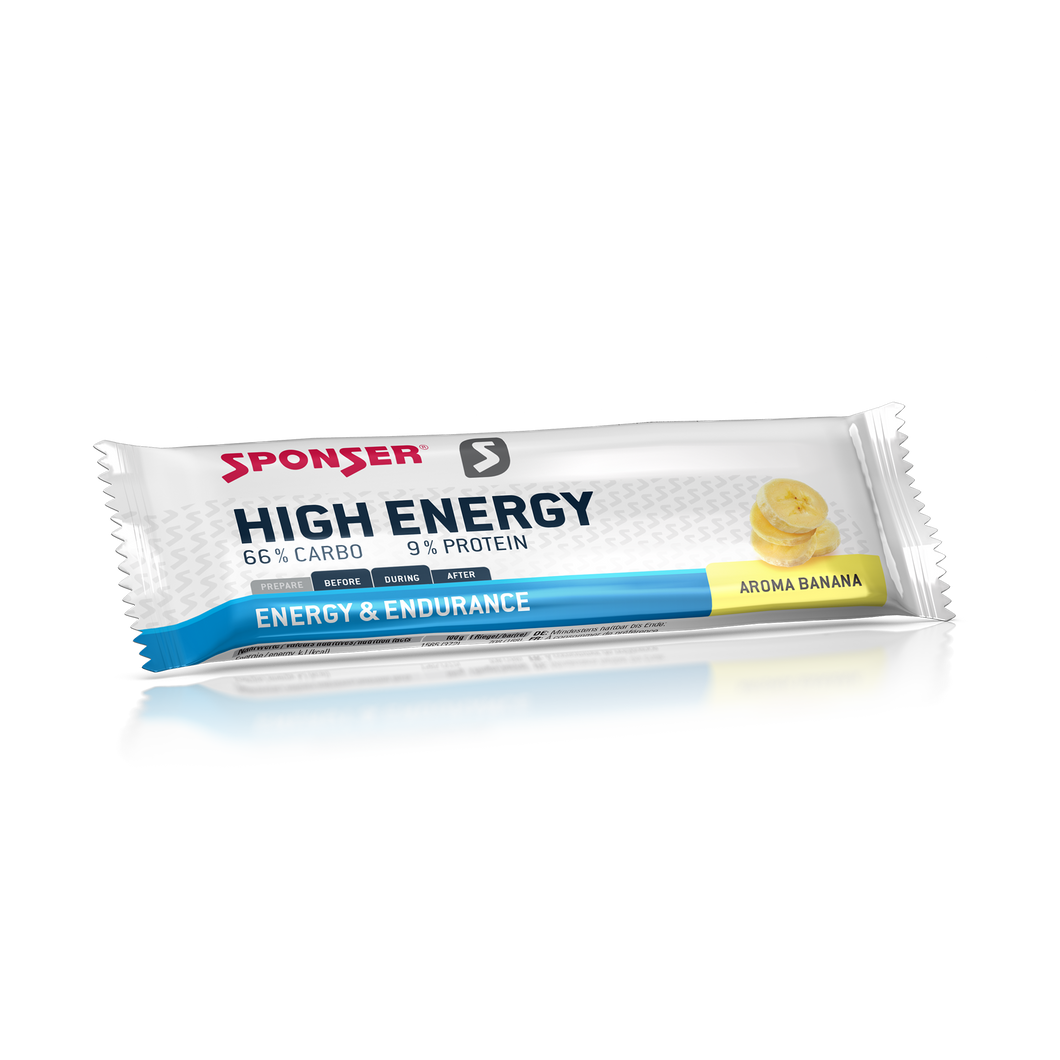 SPONSER HIGH ENERGY BAR RIEGEL 5 x 45g (4 Varianten)