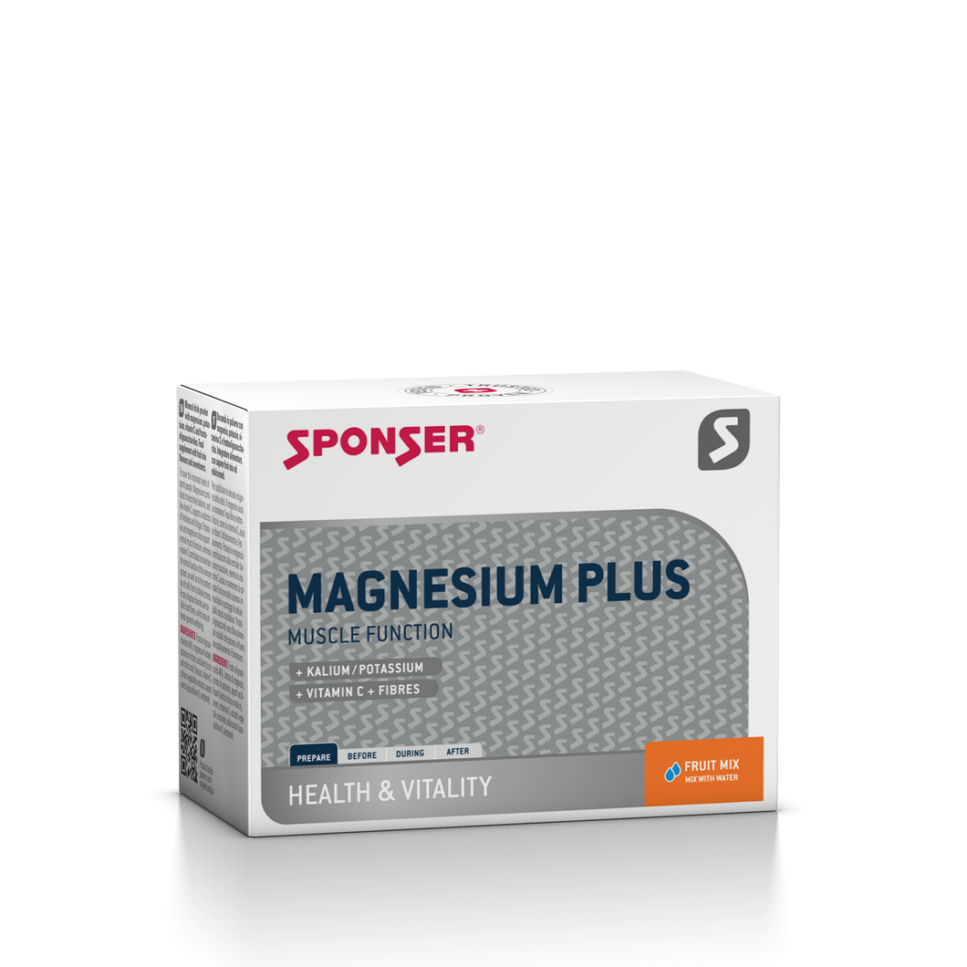 SPONSER MAGNESIUM PLUS DRINK Fruit Mix 20 x 6,5g