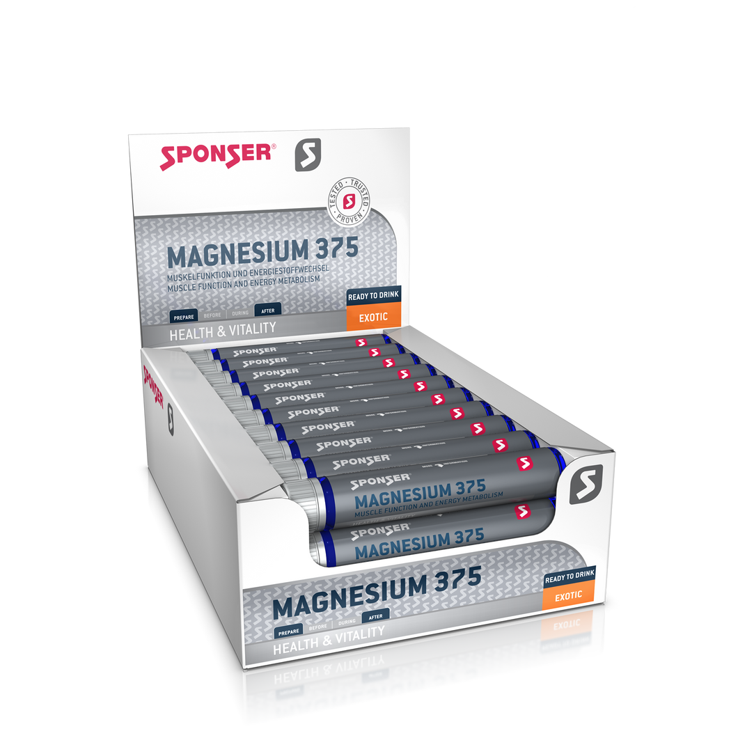 SPONSER MAGNESIUM 375 Ampullen 5 x 25ml