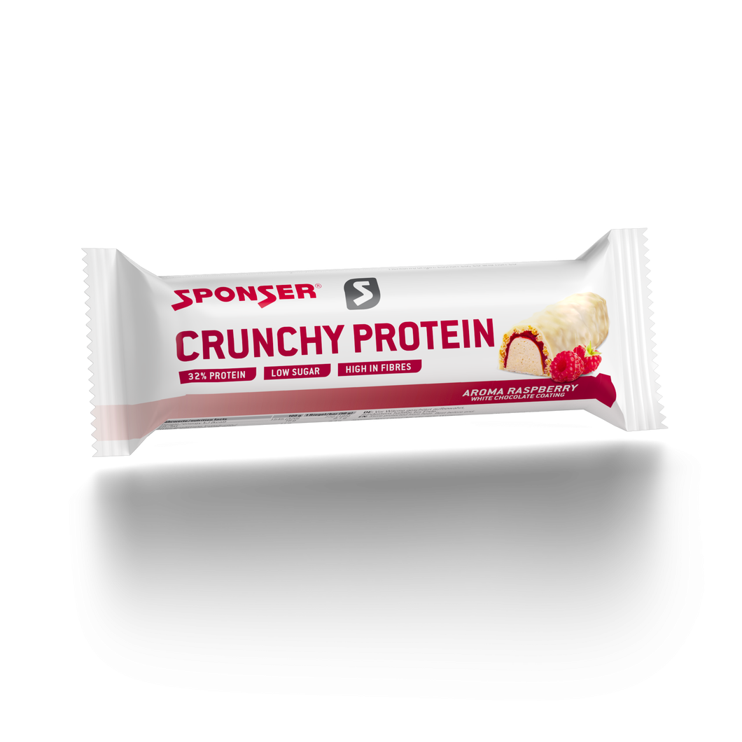 SPONSER CRONCHY  PROTEIN BAR  RASPBERRY 6 x 50 g